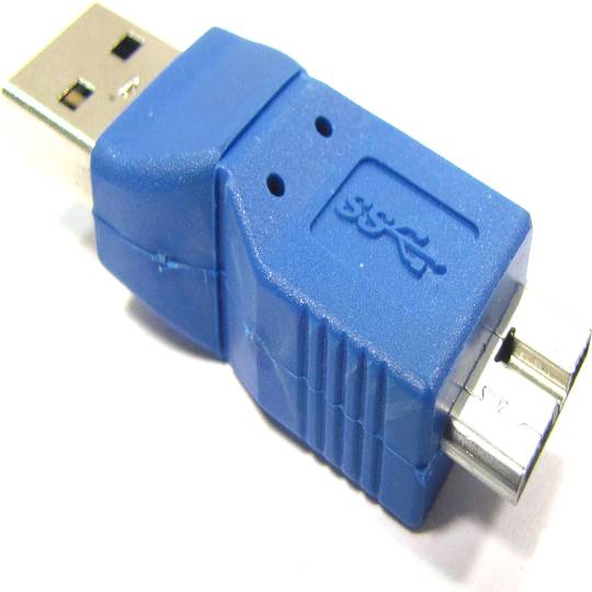 Adattatore USB 3.0 (Micro USB maschio a maschio B)