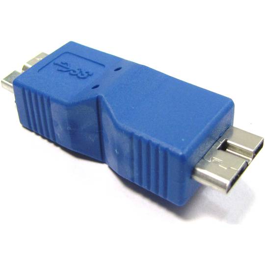 Adaptador USB 3.0 (MicroUSB B Macho a MicroUSB B Macho)