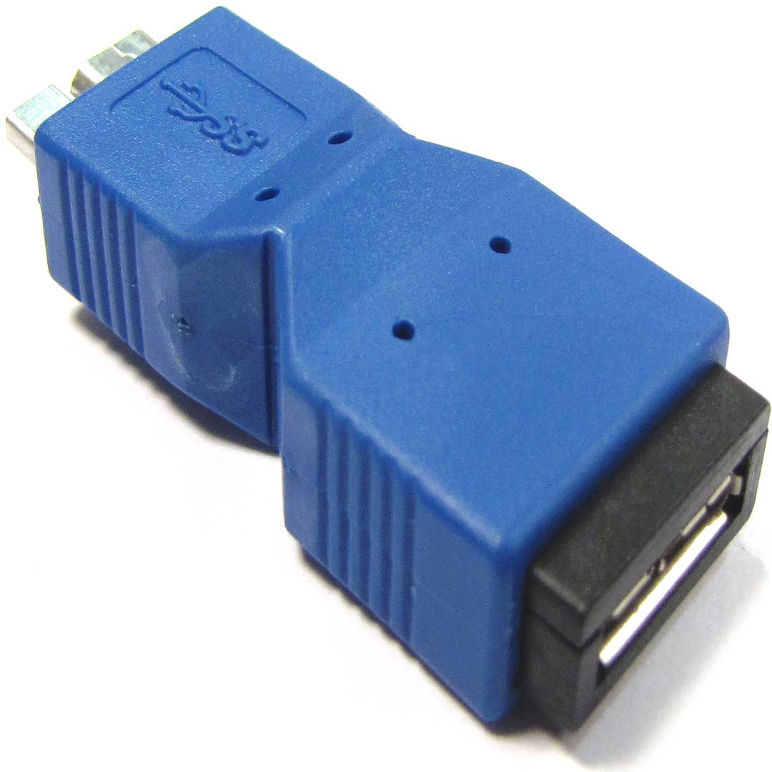 Adapter USB 3.0 (Micro-USB-Micro-USB-B AB weiblich zu männlich)