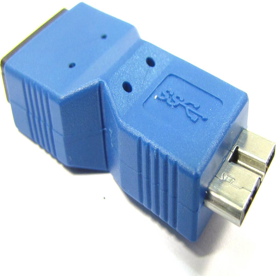 Adapter USB 3.0 (Micro-USB-Micro-USB-B AB weiblich zu männlich)