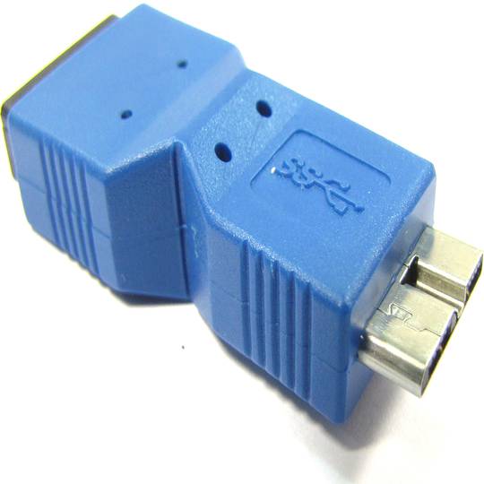 Adapter USB 3.0 (Micro-USB-Micro-USB-B AB weiblich zu männlich)