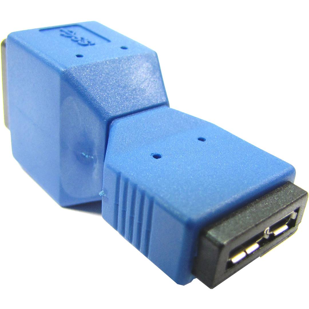 USB3.1 C female to female keystone coupler – TUK Ltd
