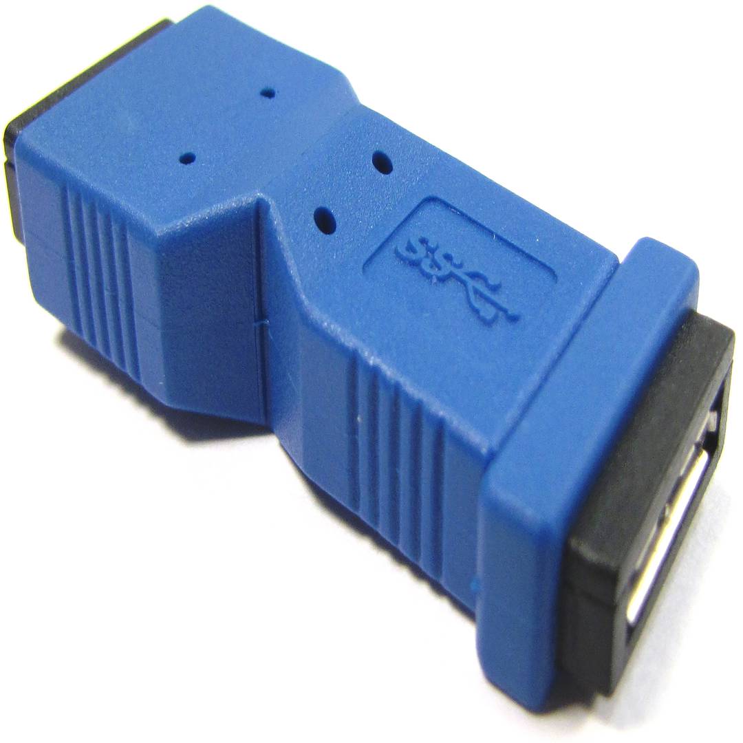 Adaptador USB 3.0 (Micro USB AB Femella a Micro USB AB Femella)