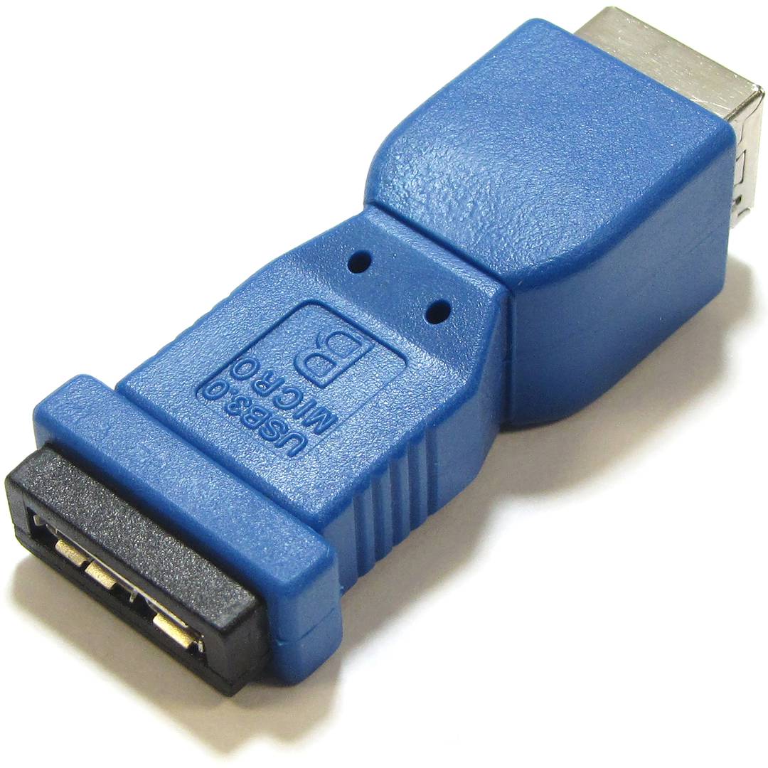 Håndværker Spis aftensmad Et kors Adapter USB 3.0 to USB 2.0 (Micro USB AB Female to B Female) - Cablematic