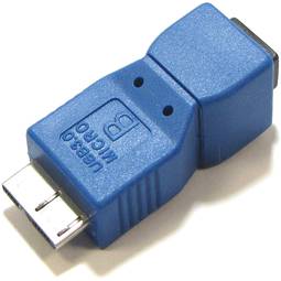 Adaptador USB 3.0 a USB 2.0 (Micro USB B Mascle a MiniUSB A Femella)