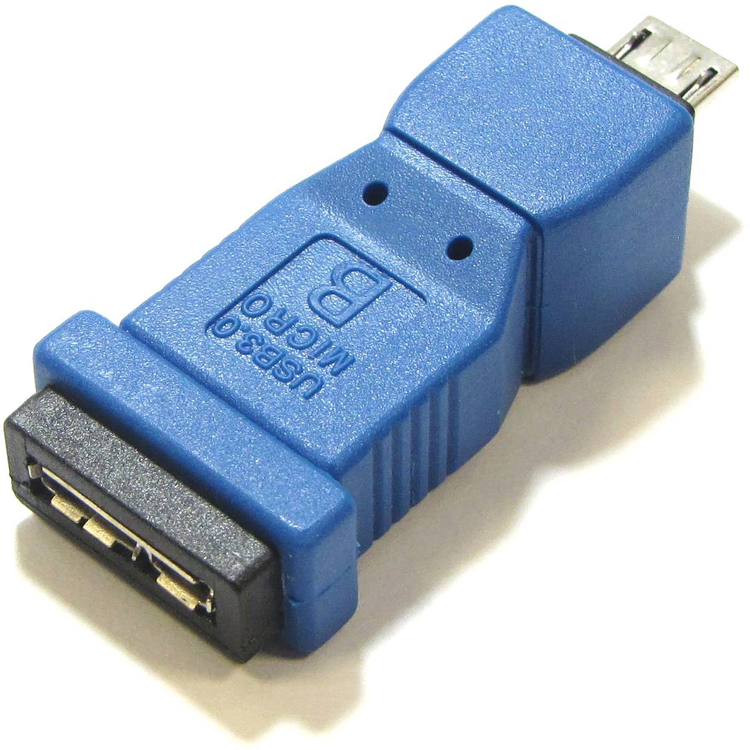 Adapter USB 3.0 auf USB 2.0 (Micro-USB-Micro-USB-B AB weiblich zu män