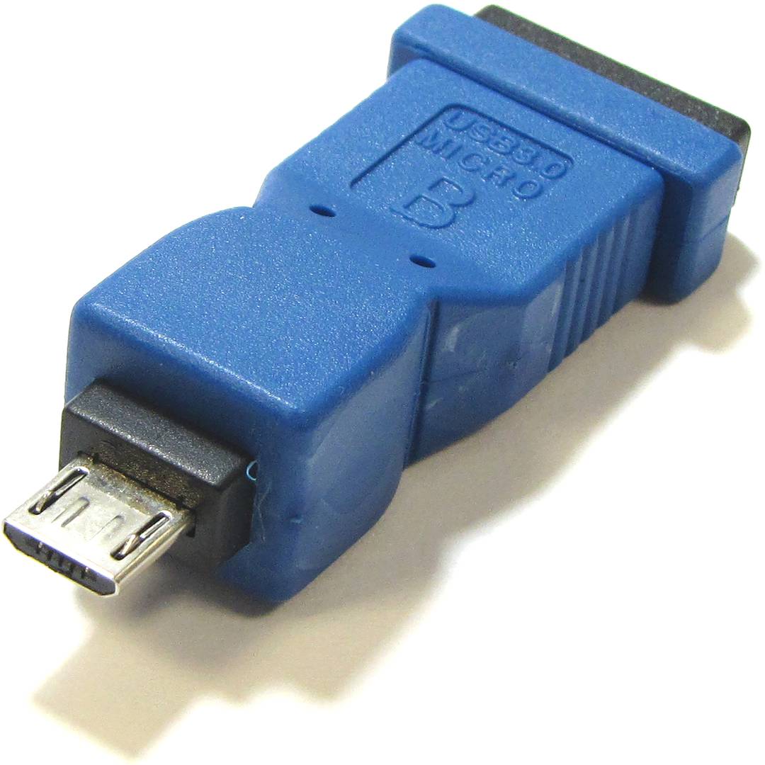 Adapter USB 3.0 auf USB 2.0 (Micro-USB-Micro-USB-B AB weiblich zu män