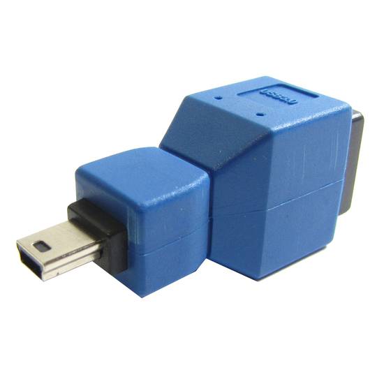 Adaptador USB 3.0 a USB 2.0 (B Femella a MiniUSB 5 Pins B Mascle)