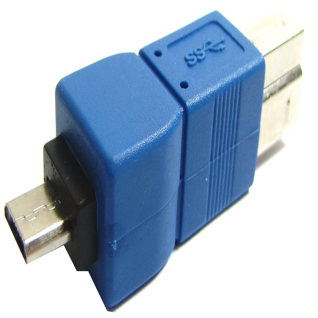 USB 3.0 naar USB 2.0-adapter (B Male naar MicroUSB A Male)