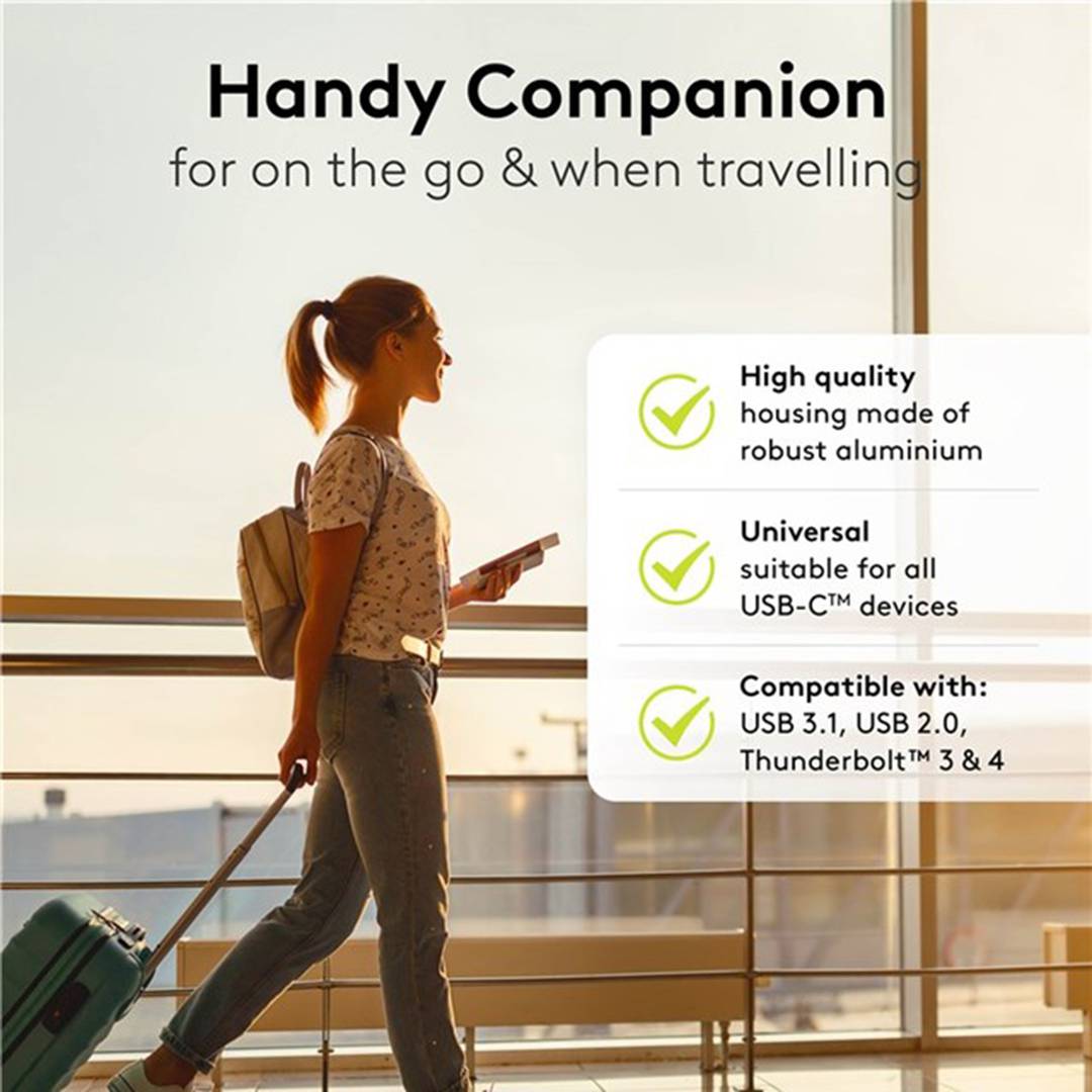 Adaptador acodado USB 3.0 (C Hembra acodado a C Macho)