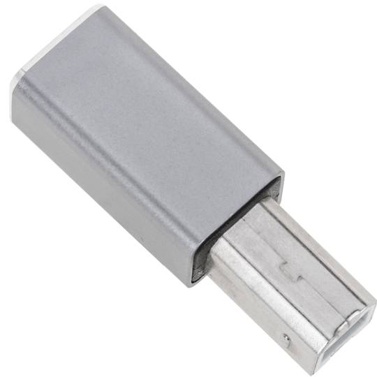 BeMatik - Adaptateur USB 3.0 coudé (C femelle coudé vers C mâle)
