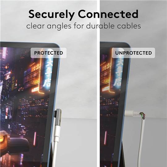 Abgewinkelter 90º USB-C 3.0 Adapter (C Stecker auf C Buchse)