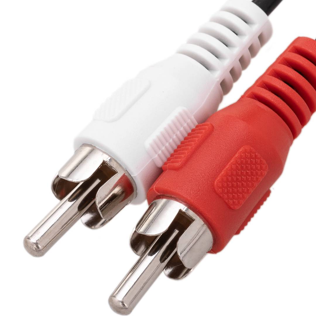 1 m stereo audiokabel (2xRCA-M / M)