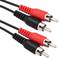 10 m stereo audiokabel (2xRCA-M / M)