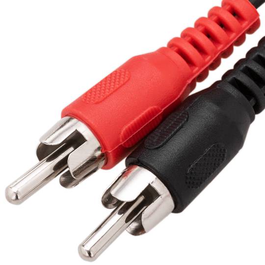 10 m stereo audiokabel (2xRCA-M / M)