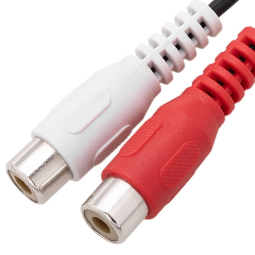 3m Stereo-Audio-Kabel (2 x RCA-M/H)