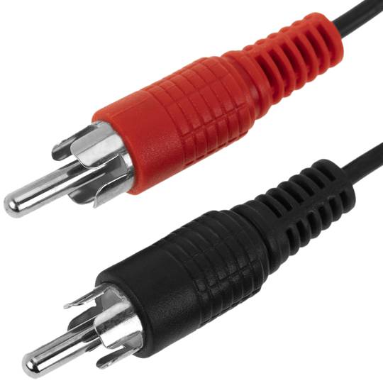 5m Stereo-Audio-Kabel (2 x RCA-M/H)