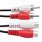 Stereo-Audio-Kabel 10m (2 x RCA-M/H)