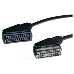 Péritel SCART Câble 20cm (extenseur M/H)