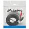 Lanberg 2 m Stereokabel mit einem 3,5 mm Klinkenstecker auf zwei Cinch-Stecker