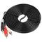 Cavo stereo Lanberg da 5 m con connettore maschio Jack da 3,5 mm a due connettori RCA maschio