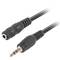 Lanberg 1,5 m Stereokabel mit einem 3,5 mm Klinkenstecker auf eine 3,5 mm Klinkenbuchse