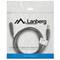 Lanberg 1,5 m Stereokabel mit einem 3,5 mm Klinkenstecker auf eine 3,5 mm Klinkenbuchse