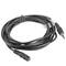 Câble stéréo Lanberg de 3 m avec un connecteur jack 3,5 mm mâle vers un connecteur jack 3,5 mm femelle