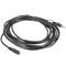 Lanberg 5 m stereokabel met een 3,5 mm jack male connector naar een 3,5 mm jack female connector