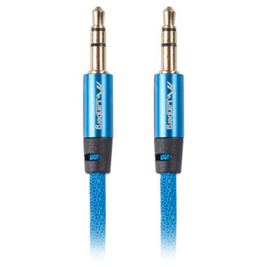 Kabel stereo Lanberg o długości 1 m ze złączem męskim Jack 3,5 mm na złącze męskie Jack 3,5 mm