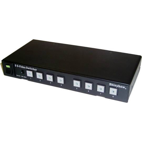 S-Video-Distributor (8xMiniDIN4 > 1xMiniDIN4)