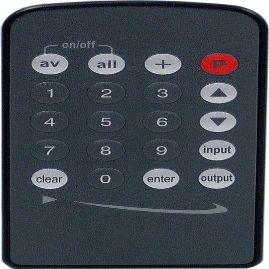 S-Video/Audio Distributore (4xMiniDIN4/RCA -> 1xMiniDIN4/RCA) IR