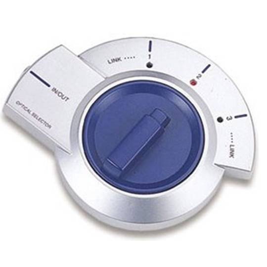 Selector de audio digital (3 x TosLink a 1 x TosLink)
