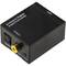 Convertidor d'àudio analògic a digital amb 2xRCA a TOSLINK i coaxial