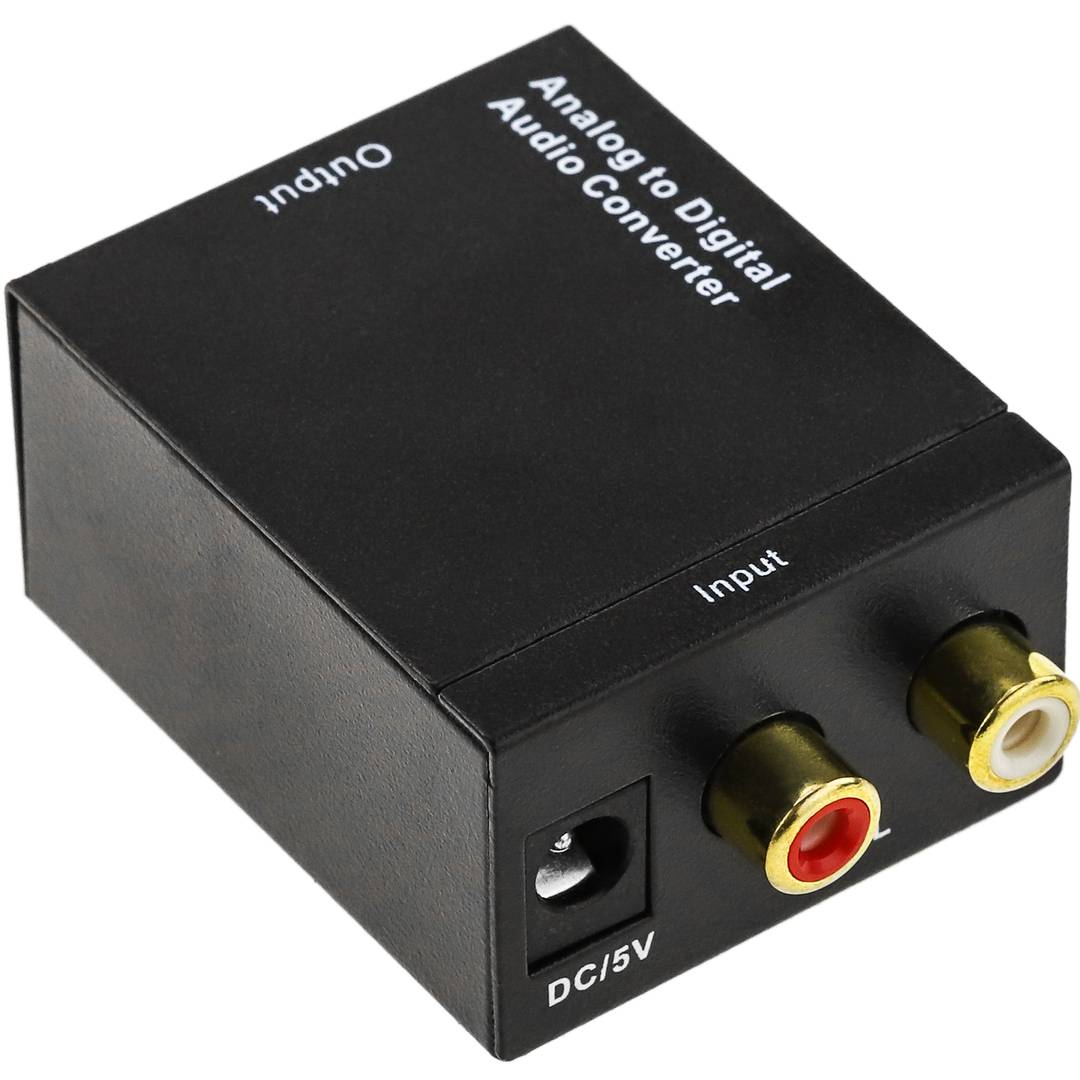 Convertidor De Audio Digital A Analógico Spdif Coaxial Óptico A Convertidor  De Audio Analógico R/L R Muyoka Hogar