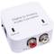 Digital audio converter 192 kHz analog toslink and coaxial