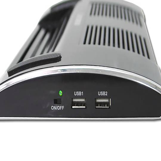 Evercool: Fan Notebook Stand + USB + (NP-801)