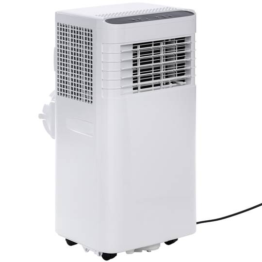 Ar Condicionado Portátil com Controle Remoto 7000 BTU 1750 Frigories 2,05 kW 3 em 1 Refrigeração, Desumidificação e Ventilação