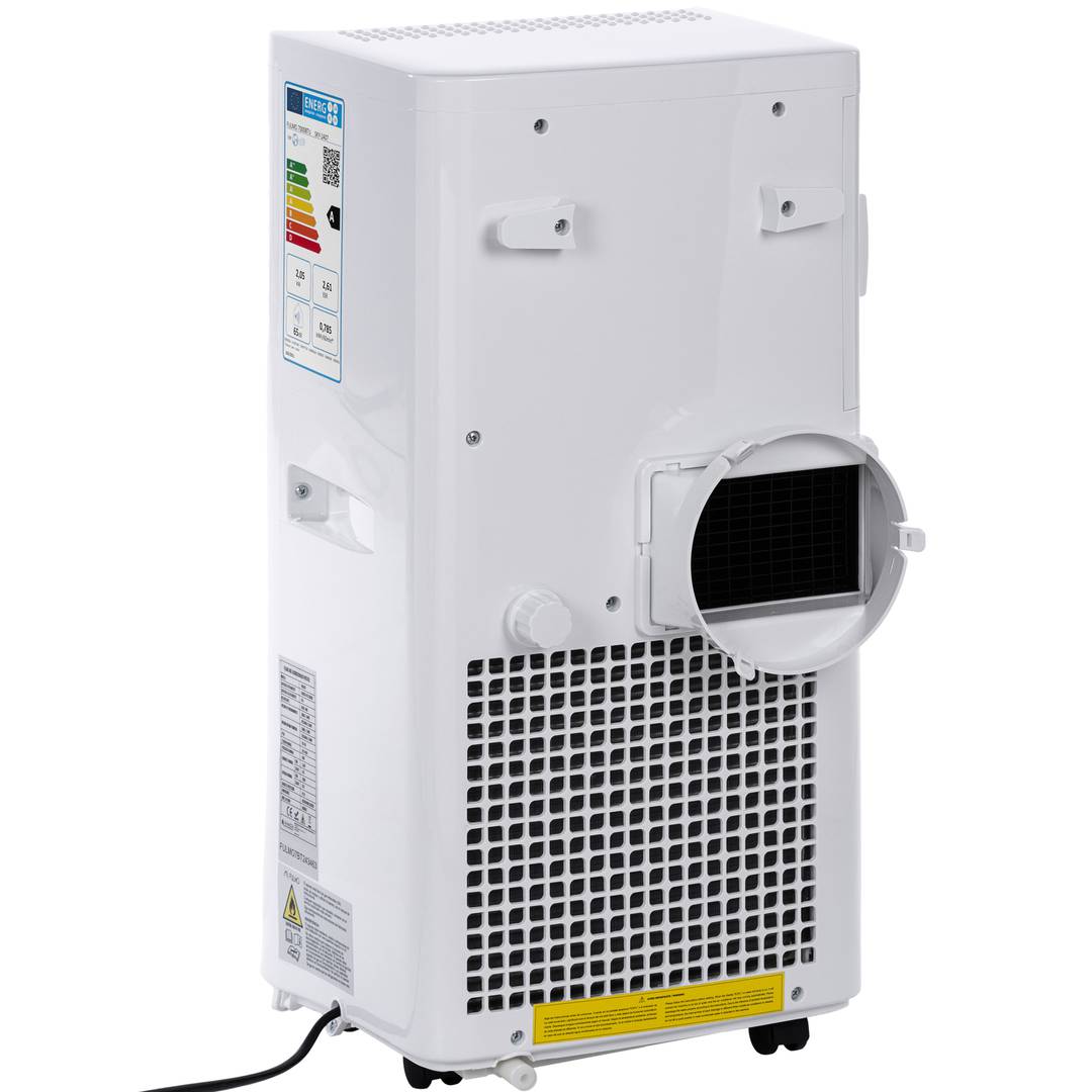 Ar Condicionado Portátil com Controle Remoto 7000 BTU 1750 Frigories 2,05 kW 3 em 1 Refrigeração, Desumidificação e Ventilação