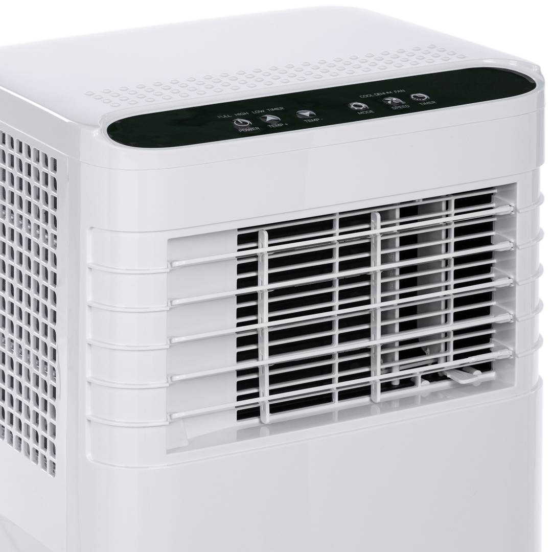 Ar Condicionado Portátil com Controle Remoto 7000 BTU 1750 Frigories 2,05 kW 3 em 1 Refrigeração, Desumidificação e Ventilação