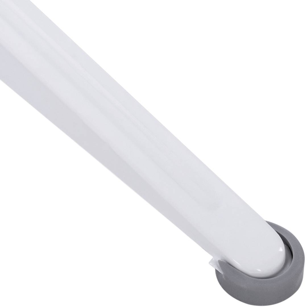 Oscillating standing fan, height adjustable, 3 speeds, 40 cm diameter, 45 W, white