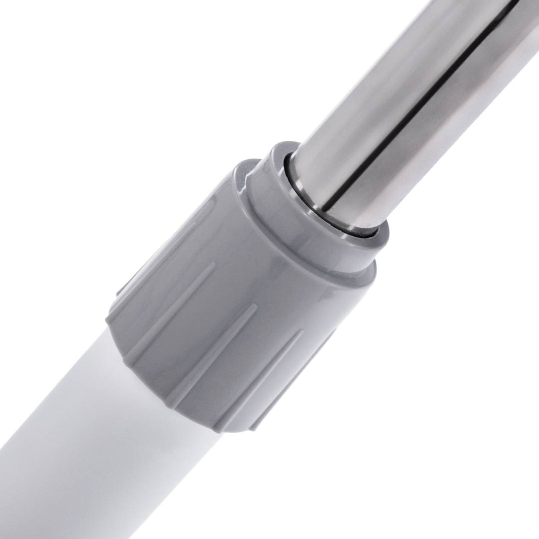 Oscillating standing fan, height adjustable, 3 speeds, 40 cm diameter, 45 W, white