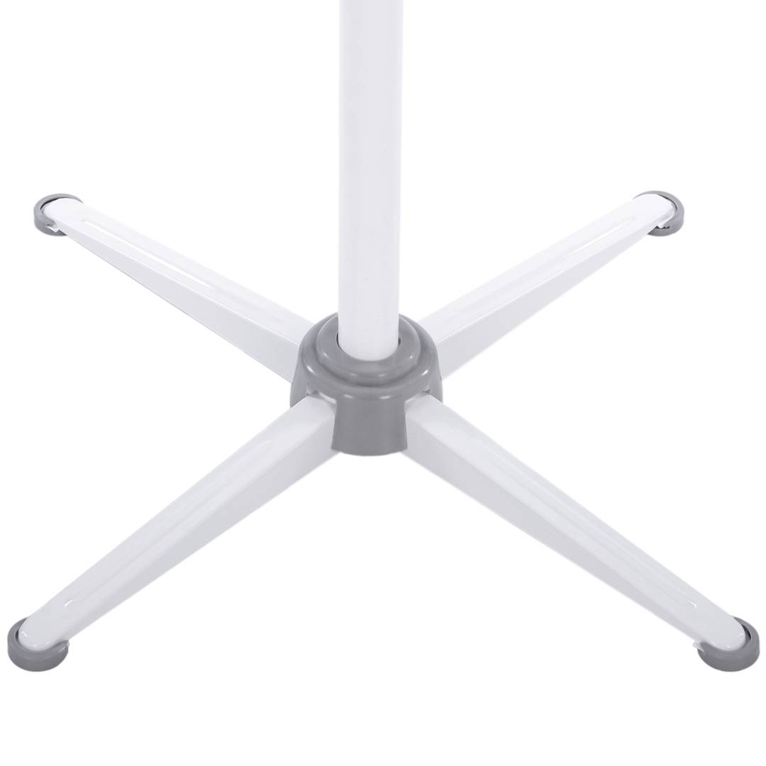 Oscillating standing fan, height adjustable, 3 speeds, 40 cm diameter, 45 W, white