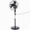Wentylator stojący oscylacyjny z regulacją wysokości 3 prędkości średnica 40 cm 45 W kolor czarny