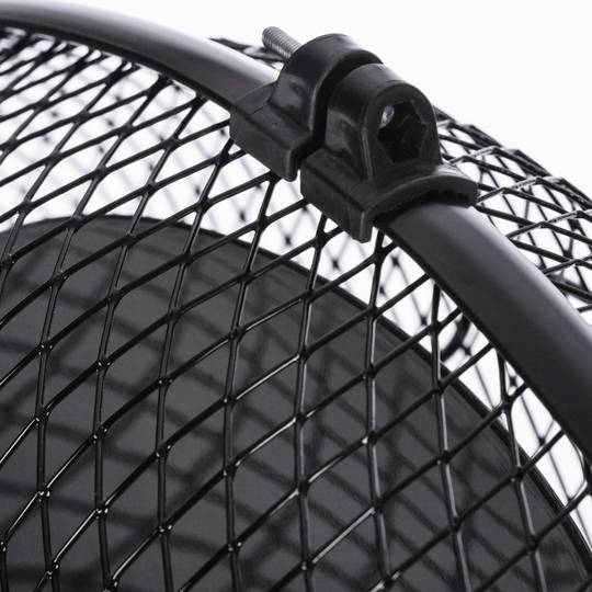 Wentylator stojący oscylacyjny z regulacją wysokości 3 prędkości średnica 40 cm 45 W kolor czarny