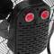 High speed industrial floor fan with timer 3 speeds 40 cm 60W 1860 cm3/h black color