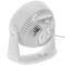 Ventilador de paret o terra orientable 2 en 1, 3 velocitats, 18 cm 50 W color blanc