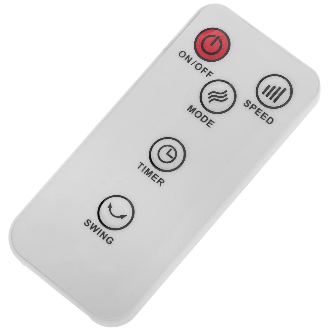 3-Speed Oscillating Tower Fan with Remote Control and Timer, 43.6