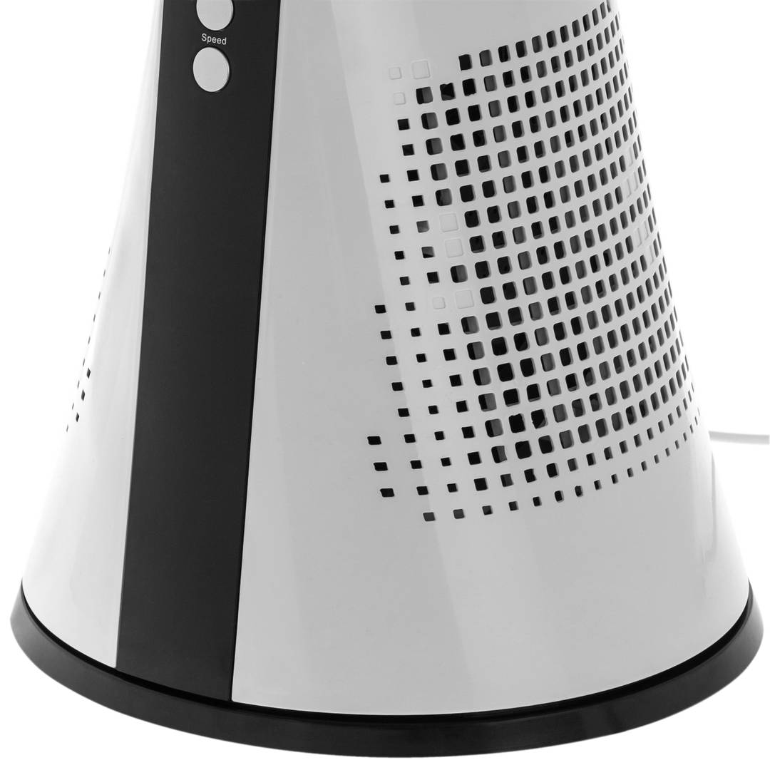 3-Speed Oscillating Tower Fan with Remote Control and Timer, 43.6