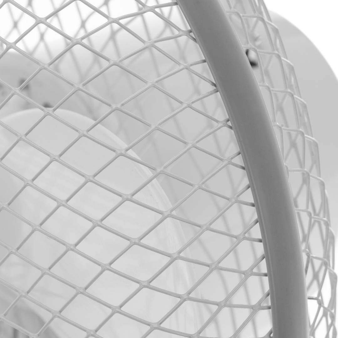 23 cm 25 W oszillierender Desktop-Lüfter mit 2 Geschwindigkeiten